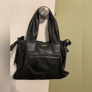 Gillian” genuine lather handbag